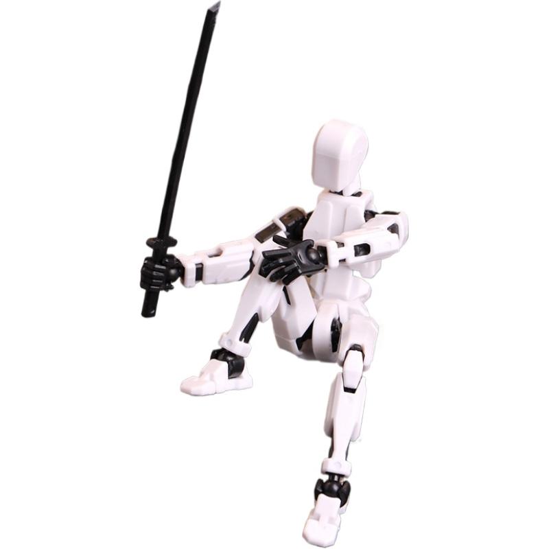 Cross-border best-selling jointed movable doll 3D printed third generation lucky doll toy stress relief device manufacturer wholesale
